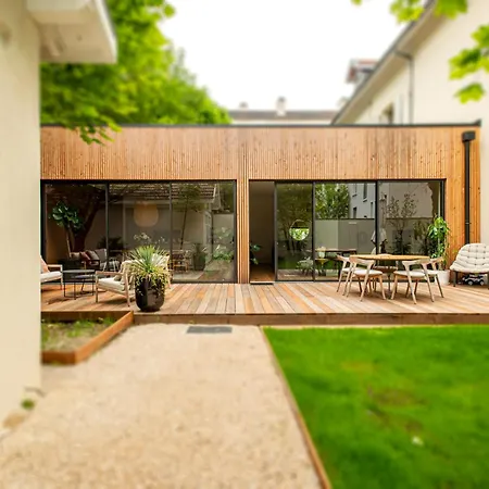 Villa Marie Piscine & Jardin Dijon Centre *